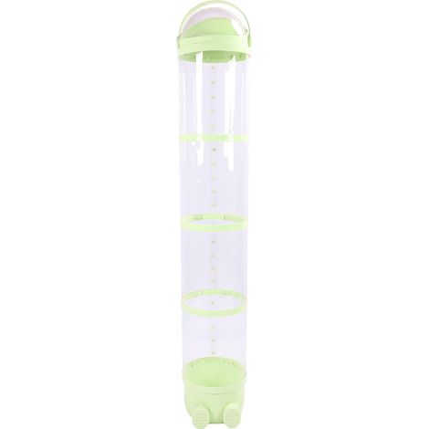 Tube de rangement pour peluches, grande capacité (162 cm), seau de rangement transparent pour jouets et peluches, idéal pour la chambre ou la salle de jeux (vert). (1/5)
