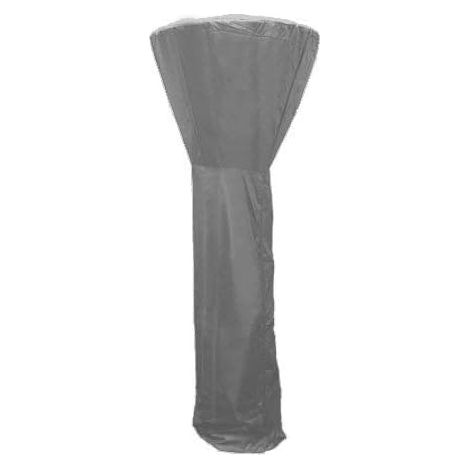 Funda transpirable de 225 cm para calefactor/brasero de patio exterior, poliéster gris. (1/5)