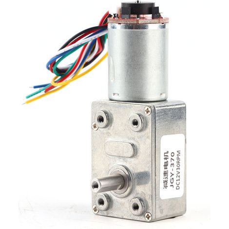 Getriebemotor mit hohem Drehmoment, Reduktionsmotor mit Encoder, starke Selbsthemmung (30 U/min) (1/5)