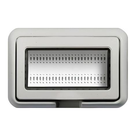 MAPAM Placca IDROBOX IP55 T1 4P BIANCO compatibile Light ART - P8004ID-BI