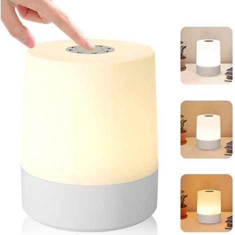 Luce notturna senza fili - Controllo touch - 3 impostazioni - Dimmerabile in modo continuo (1/5)