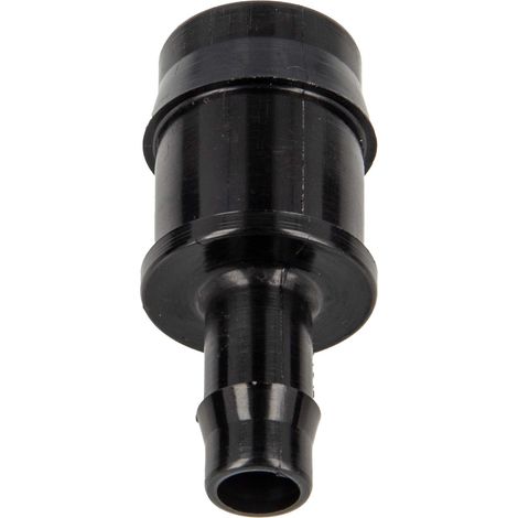 tecuro Schlauchverbinder Ø 7 mm x 14 mm gerade - für Garten- Wasserschläuche, 10 bar, KS-schwarz