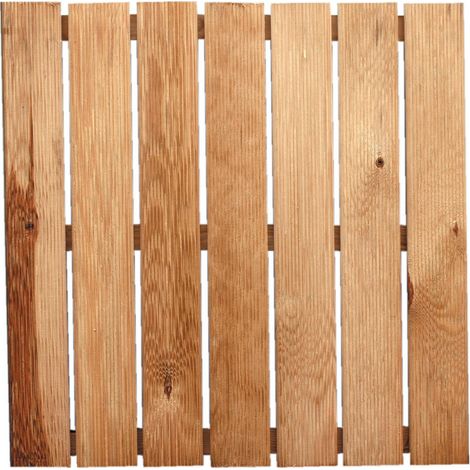 1PZ PEDANA IN PINO IMPREGNATO CM. 50X50