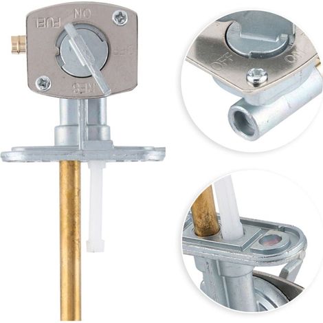 Robinet de réservoir d'essence pour robinet d'essence Petcock pour Banshee YFZ350 YFM660 Grizzly ATV,A (1/4)