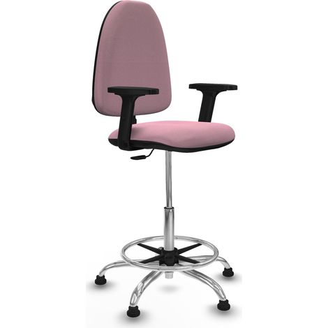 Piqueras y Crespo B2D05RT Silla de Oficina Rosa Alta (1/2)