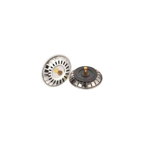 Filtro per lavello, coperchio filtro per lavello, filtro per lavello in acciaio inox, tappo per lavello in acciaio inox, diametro 80 mm (1 pezzo) - Crezuo