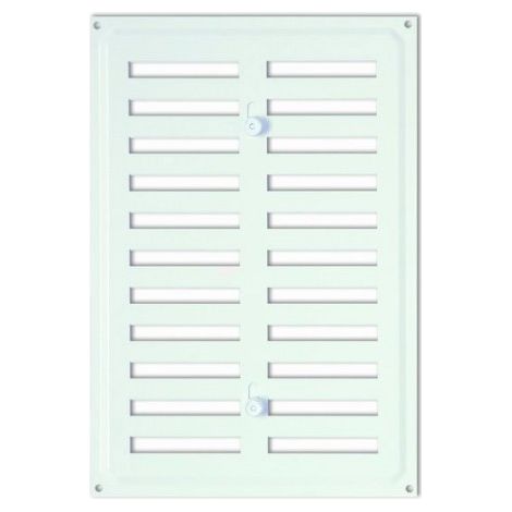 Brinox - Grille avec volet roulant, blanc, B70390D