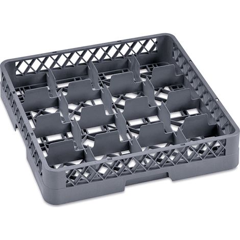 Panier à tasses 50 x 50 cm 16 compartiments polypropylène DISH RACK 98 - Was Germany (1/2)