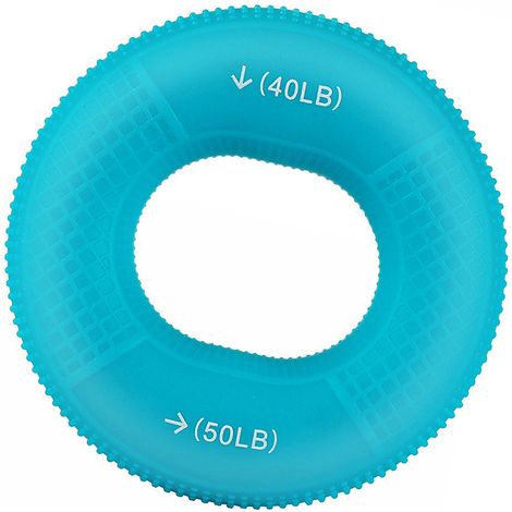 Anneau de renforcement de la poigne en silicone, anneau de préhension pour les doigts, rééducation de la main, appareil d'entraînement des doigts, anneau de massage en silicone, anneau de renforcement
