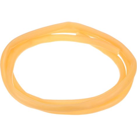 Tube en Caoutchouc Naturel de Latex, 3/8" [10mm] ID x 9/16" [14mm] OD Longueur de 7 Pieds Tuyau en Latex pour Maison/Laboratoire, Tubes de Bande Hautement Élastiques [Jaune] (1/5)