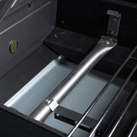 Bruciatore "Loni" in acciaio inox per barbecue -Bruciatore laterale