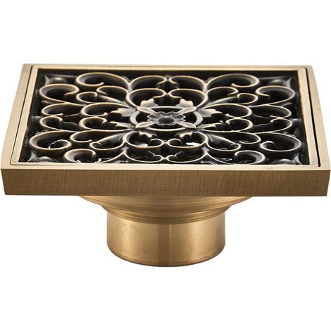 Nouveau Drain de sol Euro Drain de sol de douche en laiton-UN (1/5)