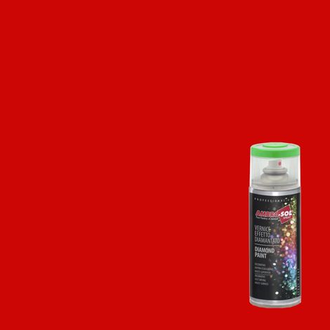 VERNICE EFFETTO DIAMANTATO 400ML ROSSO SPRAY