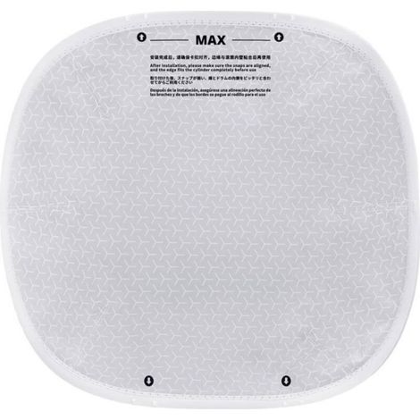 Coussinet Interieur Bac A Litiere - Impermeable Anti-rayures Non Adhesif - Pour Bac Autonettoyant - 41 x 40,5 x 2 cm - 1 Piece (1/4)