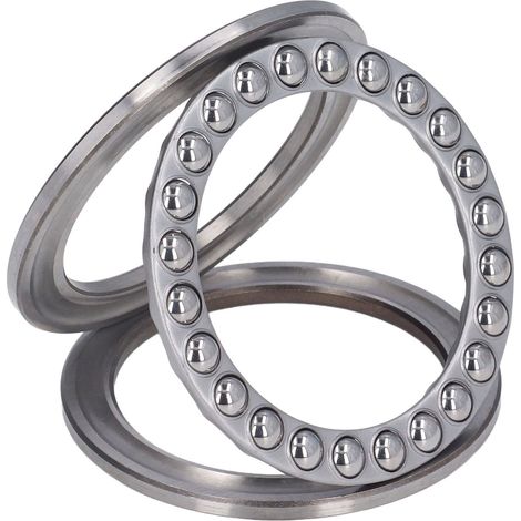 Roulement à billes poussée 51114 75x95x18mm pour laminoir et rouleau compresseur, mécanique de forge (1/5)