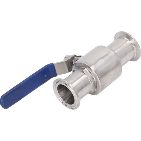 Vanne à boisseau sanitaire en inox à installation rapide, pince à eau pour industrie chimique et laiterie, diamètre extérieur 19mm / 0,75 pouce (1/5)