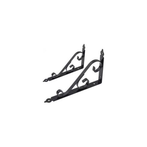 Staffe e supporti per mensole, supporto metallico a parete per mensole, staffa triangolare a 90 gradi, supporto multifunzionale per mensole con viti per giardinaggio, cucina, 250 mm x 164 mm, 1 paio (