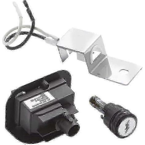 Kit d'allumage de remplacement pour barbecue à gaz Weber Q1200 Q2200Résistant à la chaleurInstallation facileCompatible avec modèles Weber Q120 et Q220 (1/5)