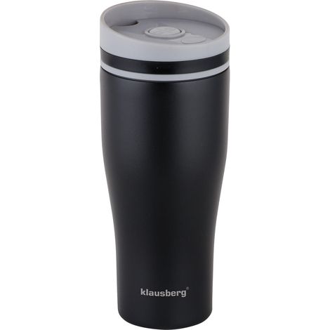 Thermobecher 380ml KLAUSBERG schwarz KB-7617 (1/5)