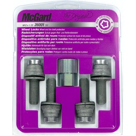Bulloni piatti con rondella, kit 4 pz - Original - D020