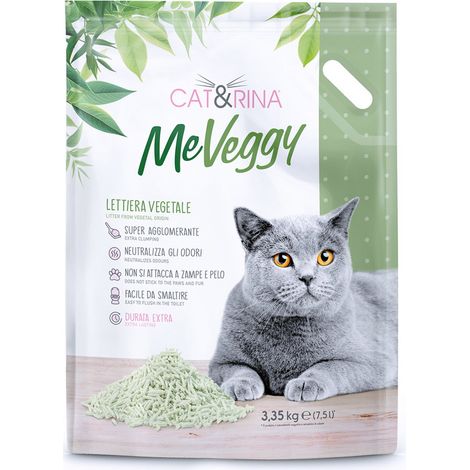 Meveggy lettiera 15 l: Meveggy lettiera vegetale classica (1/4)