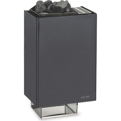 Eos Mini W 3 kW finnischer Saunaofen Elektrosaunaofen Wandofen Anthrazit