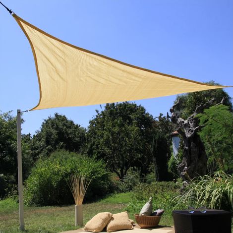 Vela da sole Sunny triangolare 3,6x3,6x3,6 m ombreggiante (1/3)