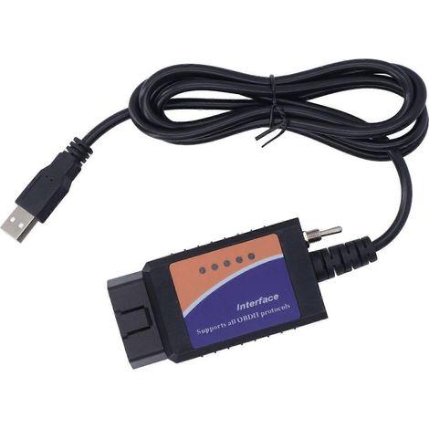 Outil de diagnostic automobile pour ELM327 PIC18F25K80 FTDI avec CD, compatible avec le protocole OBD2 et remplaçant pour Focus. (1/5)