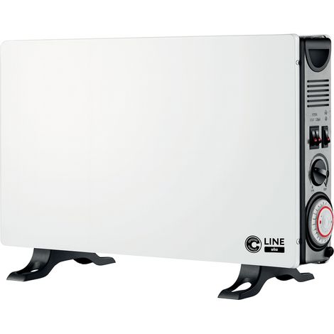 TERMOCONVETTORE DA PAVIMENTO 2000W CON FUNZIONE TURBO
