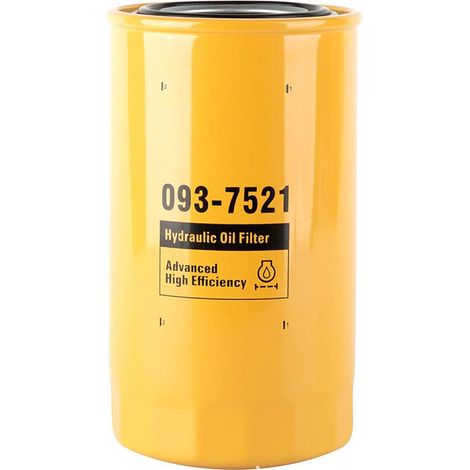 093-7521 Fuel filter element suitable for Caterpillar excavators. (1/3)