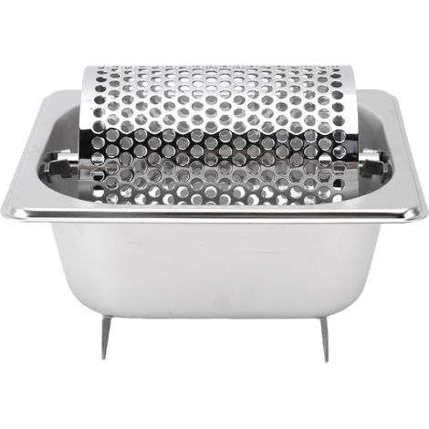 Rouleau à beurrer pour plaque de cuisson, en acier inoxydable 304, pour petits pains, barbecue et camping. (1/5)