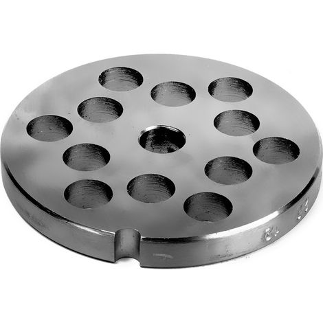 Piastra acciaio inox Tre Spade Tritacarne TC 22 fori mm 12 F12272/IR TC 20/22