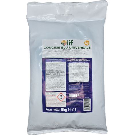 CONCIME GRANULARE UNIVERSALE BLU Kg. 5  - LIF