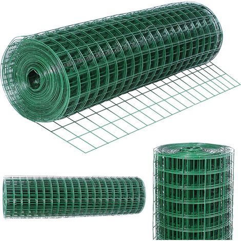 Rete Metallica Elettrosaldata 1 x 25 mt Maglia 50x75mm Zincata per Recinsione (1/5)
