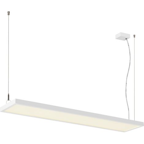 Suspension WORKLIGHT PRO 120 120 cm 4000 K DALI Touch blanc - SLV - 1007469 (1/4)