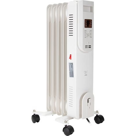 Radiateur mobile bain d'huile Digioil 1000W - Voltman (1/5)