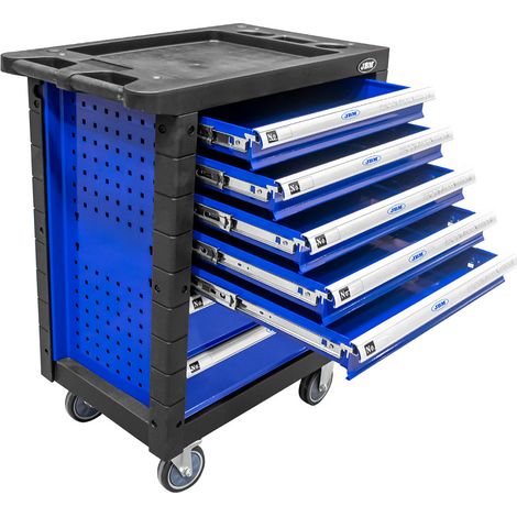 CARRO DE HERRAMIENTAS 7 CAJONES AZUL- VACÍO  JBM53768 (1/4)