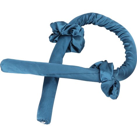 Rouleau à friser sans chaleur, bigoudis en mousse, outil de coiffure DIY pour la nuit, bleu foncé (1/5)