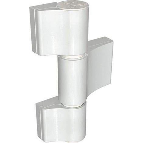 DR. HAHN Aluminiumtürband 4 AT Universal Tragkraft 220 kgRAL 9016 pulverbeschichtet Ankerschraube 58 mm Drehpunkt 20 mm