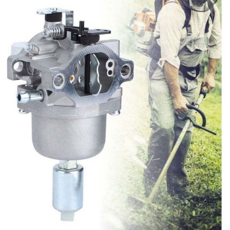 Carburateur - Pour Tondeuse À Gazon - Compatible Nikki 697203 Briggs Straton 795873 - 14,7 x 6,7 cm - Métal - 438 g (1/4)
