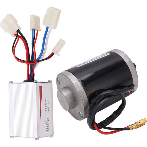120-W-Elektromotor-Kit mit 250-W-3-Draht-Controller aus gebürsteter Aluminiumlegierung für 12-V-Motorräder (1/5)