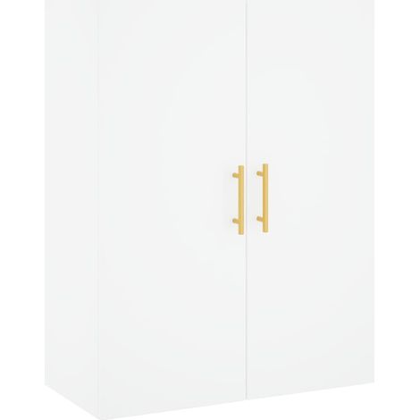 Buffet,Bahut,Armoire murale blanc 69,5x34x90 cm CFW74553 (1/5)