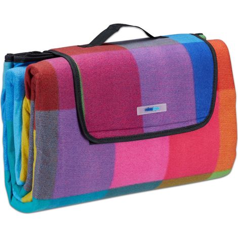 Picknickdecke 200 x 200 cm kariert
