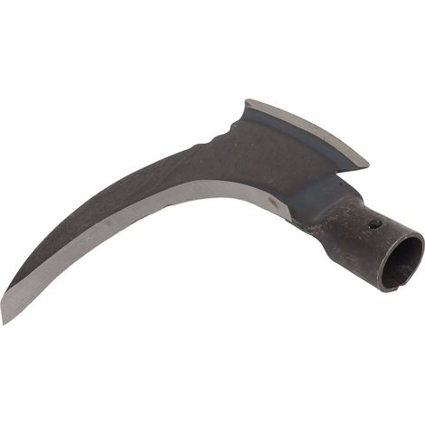 Faux double multifonctionnelle en acier à haute teneur en manganèse pour la coupe des arbres et des arbres. Double faucille pour outils de jardinage. Tête de coupe simple. (1/5)