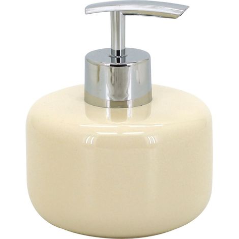 TrendLine Seifenspender Alirio Beige 400 ml Flüssigseifen-Spender Lotionspender
