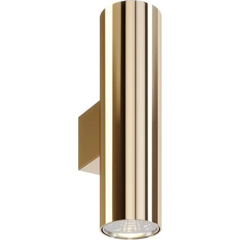 [NEUWERTIG] B-Ware Euluna Wandlampe Marion Messing Led Wandleuchte Leuchte Lampe Spot Licht 2 Flg