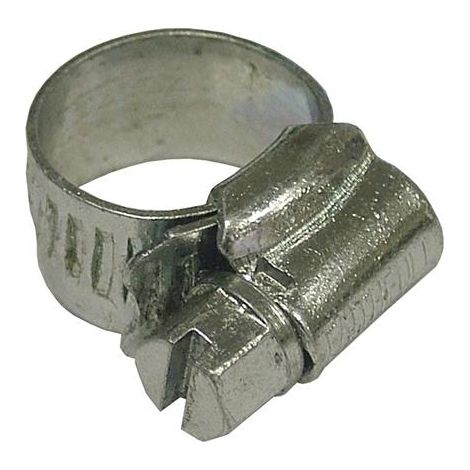 Faithfull LDA 9.7MM OX Stainless Steel Hose Clip 18 - 25mm FAIHCOXSSB (1/3)