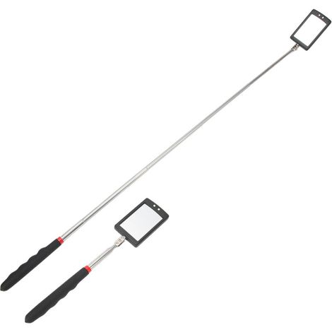 NALOOKAMIC Miroir d'inspection télescopique éclairé par LED pivotant à 360 degrés pour la réparation mécanique automobile (1/5)
