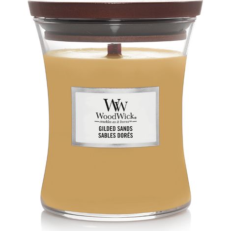CANDELA A CLESSIDRA MEDIA GILDED SANDS - WOODWICK
