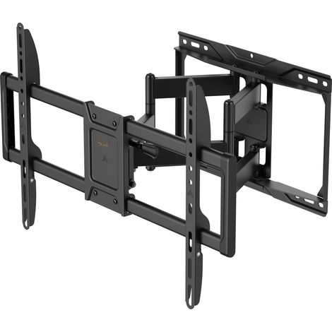 My Wall TV Support Mural orientable pour TV XXL 37-90" jusqu'à 75 kg, inclinable, Extensible de 7 à 16,6 Pouces, Prise en Main, Orientation Horizontale, Design Fin, VESA 200 x 100 à 600 x 400 (1/5)